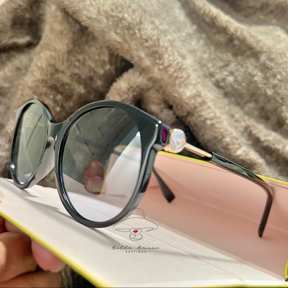 FENDI Gradient Safilo 807 Black Sunglasses BRAND NEW - Picture 3 of 16